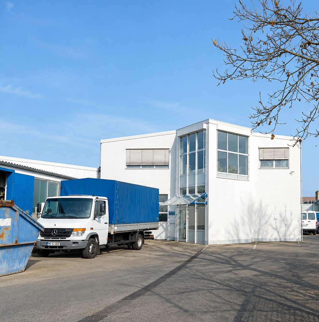 Firmengebäude der Schmitt GmbH in Brackenheim-Dürrenzimmern